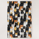 Suche nach weiße katze puzzle Schwarz