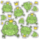 Suche nach frosch mit krone aufkleber Prinz