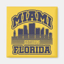 Suche nach miami skyline magnete Vintag
