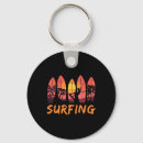 Suche nach surfboarder schlüsselanhänger Ozean