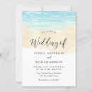 Suche nach sandstrand hochzeits einladungen Aquarell