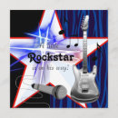 Suche nach rote gitarre einladungen Rockstar