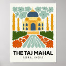 Suche nach taj mahal poster Vintag