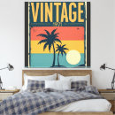 Suche nach vintage palme leinwandbilder Sonnenuntergang