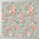 Suche nach elegantes blumenmuster poster Vintag