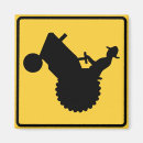 Suche nach lustige zeichen magnete Straße