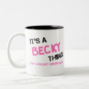 Suche nach becky tassen Für sie