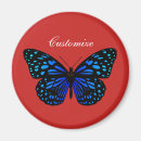 Suche nach blauer schmetterling magnete Muster
