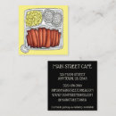 Suche nach mittagessen visitenkarten Koch