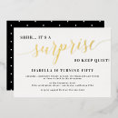 Suche nach schwarzweiss geburtstag einladungen Geburtstagsüberraschung