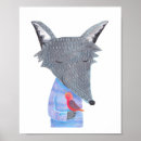 Suche nach wolf illustration poster Großer böser wolf
