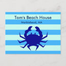 Suche nach blaue krabbe postkarten Strand