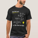Suche nach die gleichungen des maxwells tshirts Gesagt
