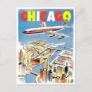 Suche nach retro flugzeug postkarten Chicago