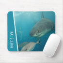 Suche nach weißer hai mousepads Fisch