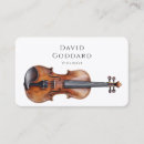 Suche nach geiger visitenkarten Violinlehrer