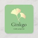 Suche nach ginkgo visitenkarten Wellness center