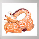 Suche nach niedliche giraffen poster Cartoon