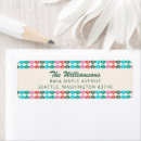 Suche nach geometrisches muster rücksende aufkleber Bunt