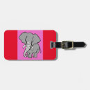 Suche nach rosa elefant gepäckanhänger Safari