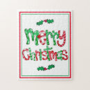 Suche nach frohe weihnachten puzzle Niedlich