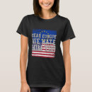 Suche nach europäer tshirts Flagge