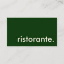 Suche nach ristorante visitenkarten Restaurants