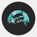Suche nach raccoon aufkleber Vintag