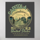 Suche nach kalifornien flagge poster Vintag