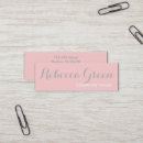 Suche nach rosa mini visitenkarten Kosmetologe
