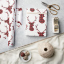 Suche nach rentier geschenkpapier Rot