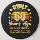 Suche nach lustiger 60 geburtstag buttons Vintage