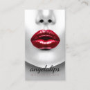 Suche nach rote lippen visitenkarten Frau