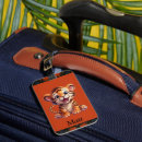 Suche nach tiger gepäckanhänger Zoo