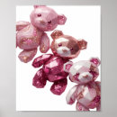 Suche nach rosa teddybär poster Wandkunst