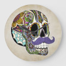 Suche nach sugar skull wanduhren Mexican