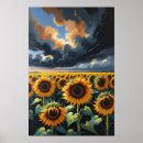 Suche nach blumenlandschaft poster Sonnenblumenkunst