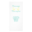 Suche nach gesundheit werbekarten Massagetherapeut