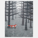 Suche nach fuchs decken Wald