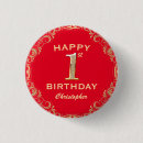 Suche nach geburtstags 1 buttons Geburtstagsparty