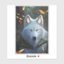 Suche nach weißer wolf aufkleber Tierwelt