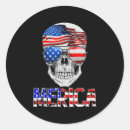 Suche nach amerikanischer schädel aufkleber Patriotisch
