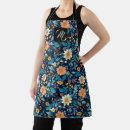 Suche nach orange blumen schürzen Kochen