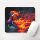 Suche nach feuer und flammen mousepads Tier