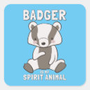 Suche nach badger aufkleber Tier