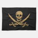 Suche nach piraten geschirr tücher Schädel und knochen