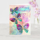 Suche nach butterfliege karten Aquarell