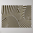 Suche nach schwarz weiße streifen poster Gold