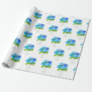 Suche nach hortensien geschenkpapier Blau