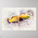 Suche nach tropical fish poster Blue
